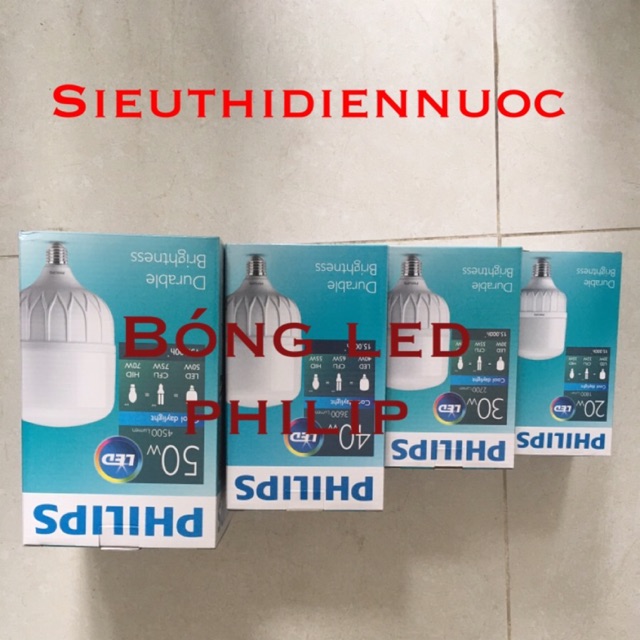 BÓNG LED TRỤ PHILIPS