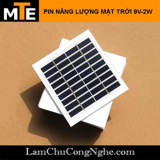 Mua Tấm pin năng lượng mặt trời 9V 2W và 150mA  NLMT