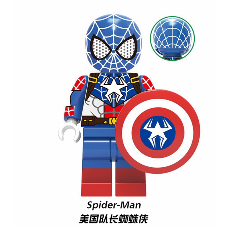 Bộ xếp hình nhân vật siêu anh hùng MARVEL dành cho bé