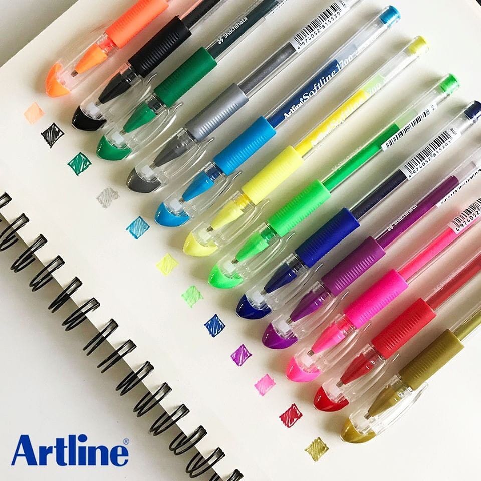 Bút Gel viết thiệp nhiều màu Artline EGB-1700