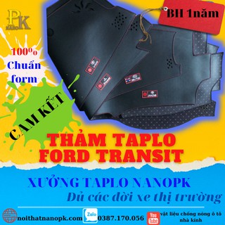 [TRANSIT XƯỞNG TAPLO PK]THẢM TAPLO NHUNG XE TRANSIT – CHỐNG TRƯỢT – CHỐNG NÓNG HIỆU QUẢ - CHUẨN FORM