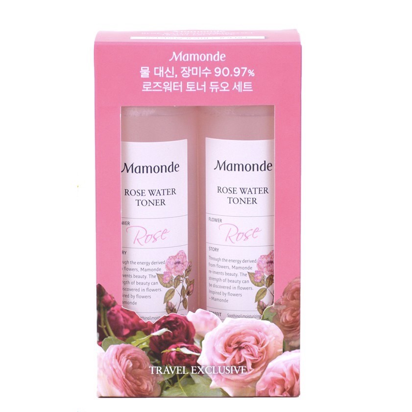 Nước hoa hồng Rose water toner Mamonde 250ml | BigBuy360 - bigbuy360.vn