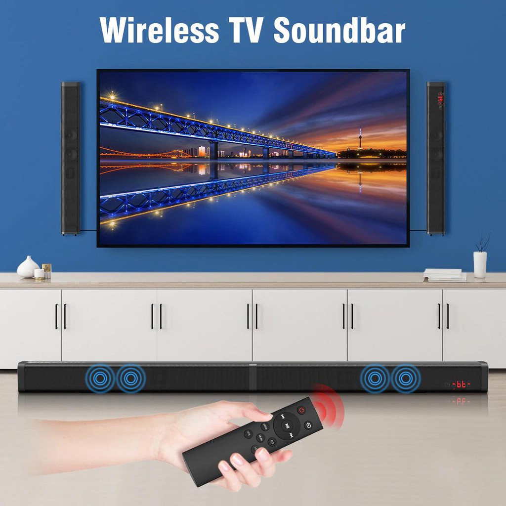 [Mã 159ELSALE hoàn 7% đơn 300K] Loa soundbar dùng tivi smart BSK30 (có bluetooth)