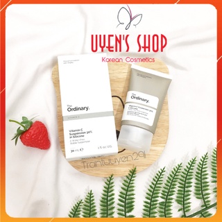 Kem dưỡng sáng da, mờ thâm, chống oxy hóa The Ordinary Vitamin C Suspension 30% In Silicone 30ml