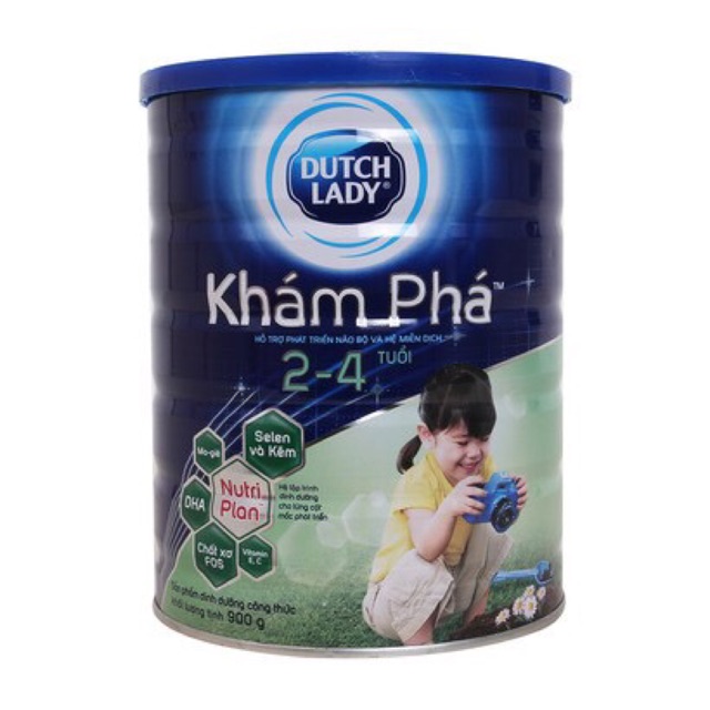Sữa bột dutch lady khám phá 2-4 tuổi 900g