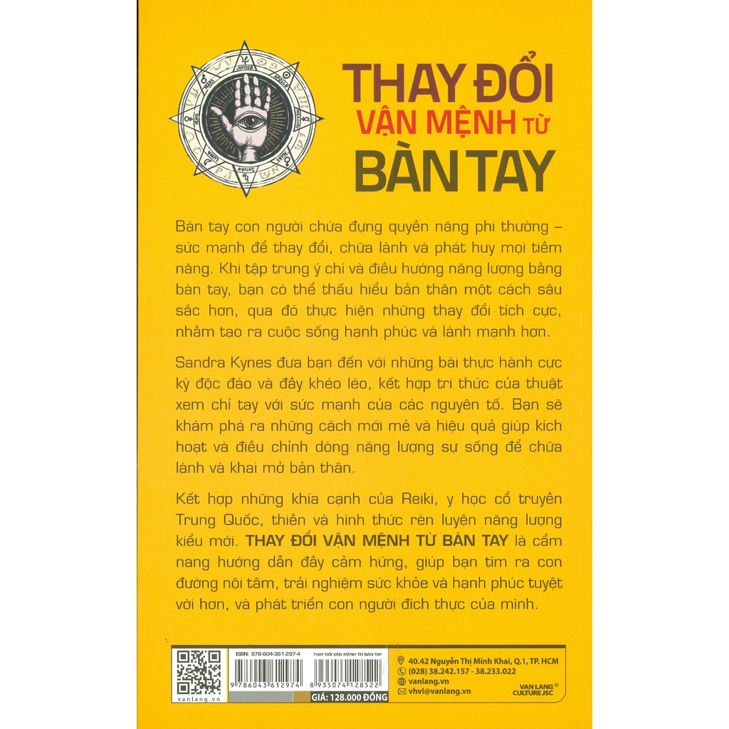 Sách - Thay Đổi Vận Mệnh Từ Bàn Tay - VLG