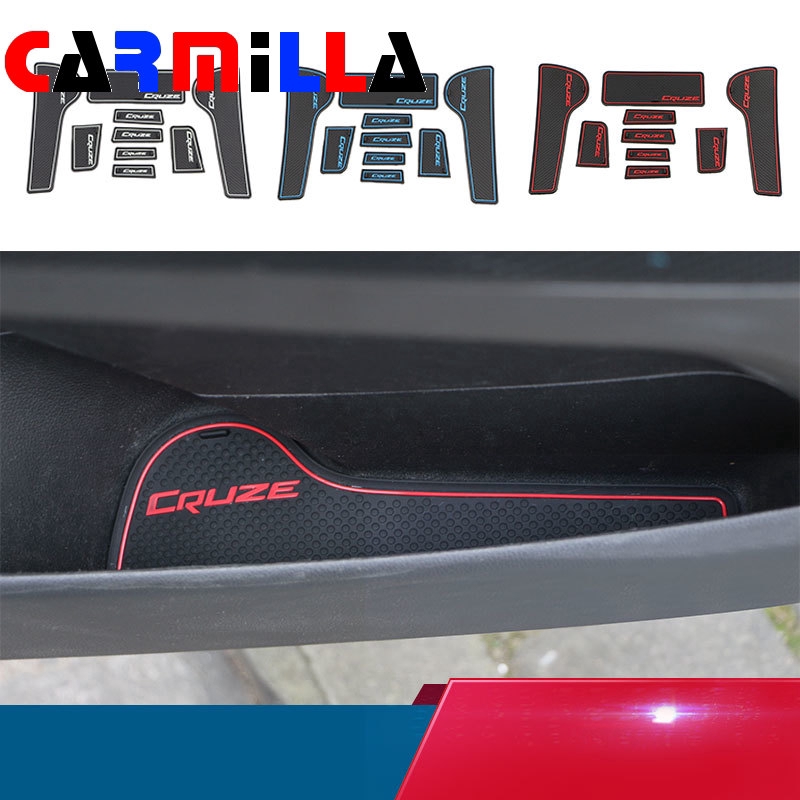 Miếng dán chống trượt bằng cao su cho rãnh cửa xe hơi Chevrolet Cruze 2009-2015