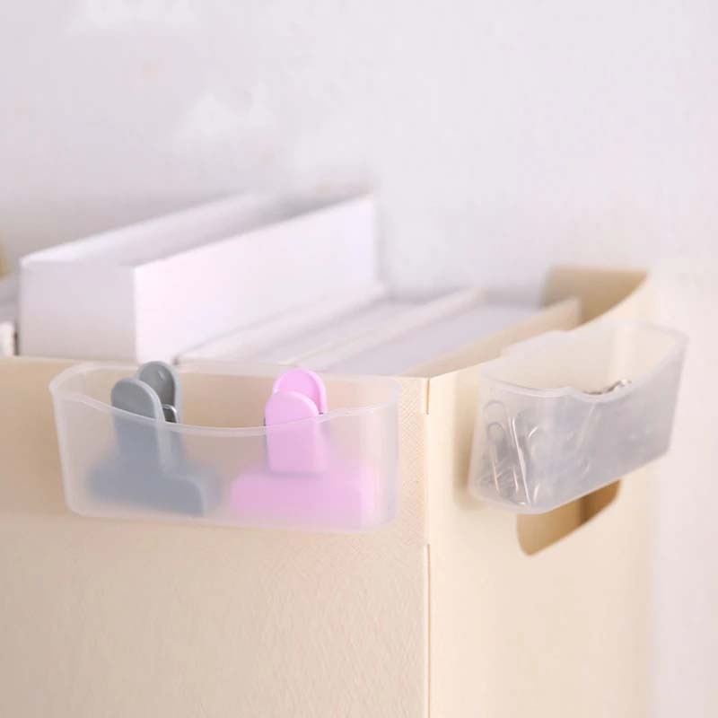 Set 2 Túi Nhựa Mini Đựng Vật Dụng Treo Tủ Lạnh Đa Năng