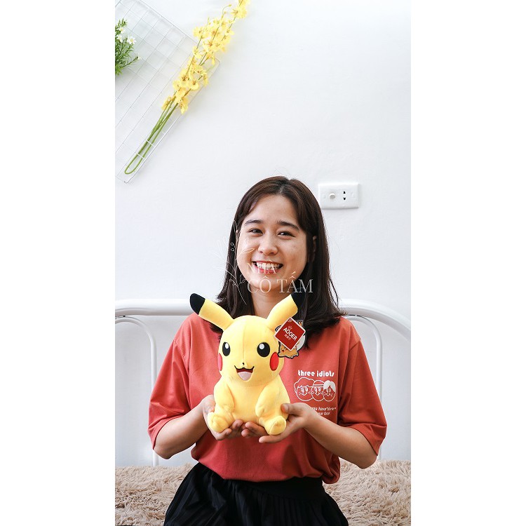 Thú Nhồi Bông Pikachu Siêu Độc Lạ Dê Thương - Siêu Mềm Mại Đáng Yêu