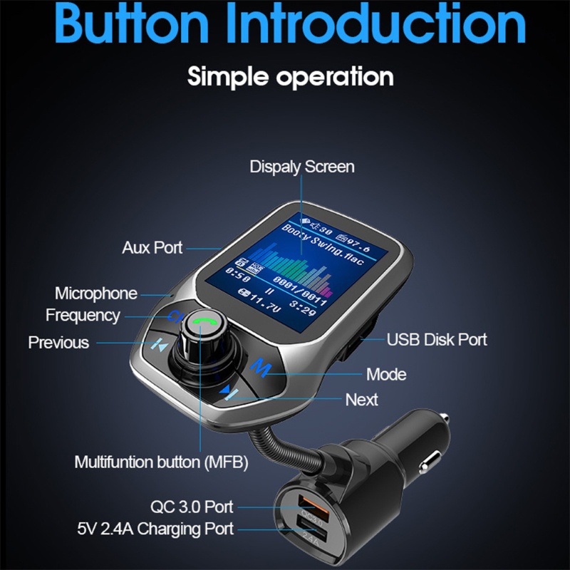Máy Nghe Nhạc Bluetooth Có Thể Nghe Gọi TF