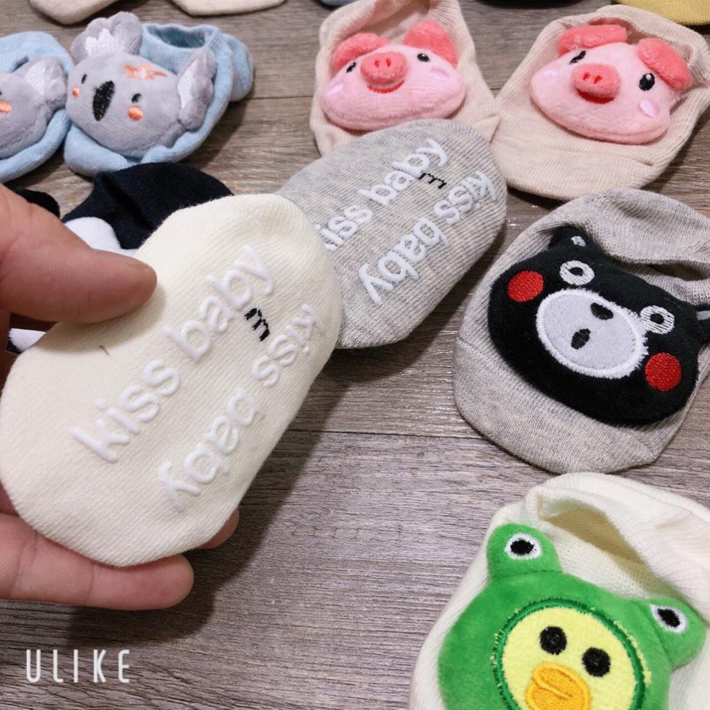 [Mẫu tất siêu Hot 2020] Được chọn màu-Tất Baby gắn thú nhồi bông chống trơn trượt cho bé 0-2 tuổi
