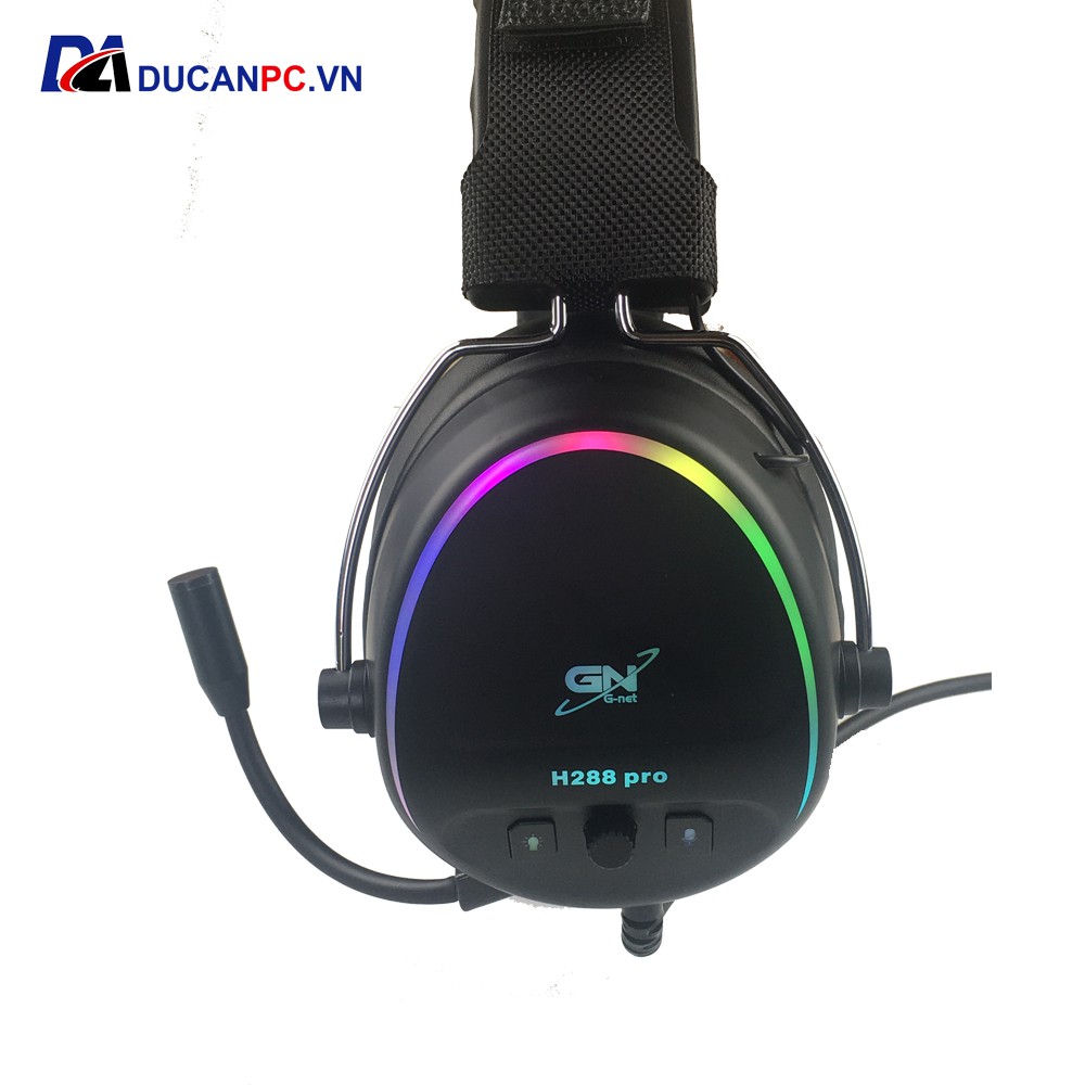 [Mã 267ELSALE hoàn 7% đơn 300K] Tai nghe Gnet H288 Pro Âm Thanh 7.1 - Led RGB