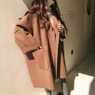 [HÀNG CÓ SẴN] Áo dạ mỏng nâu tối