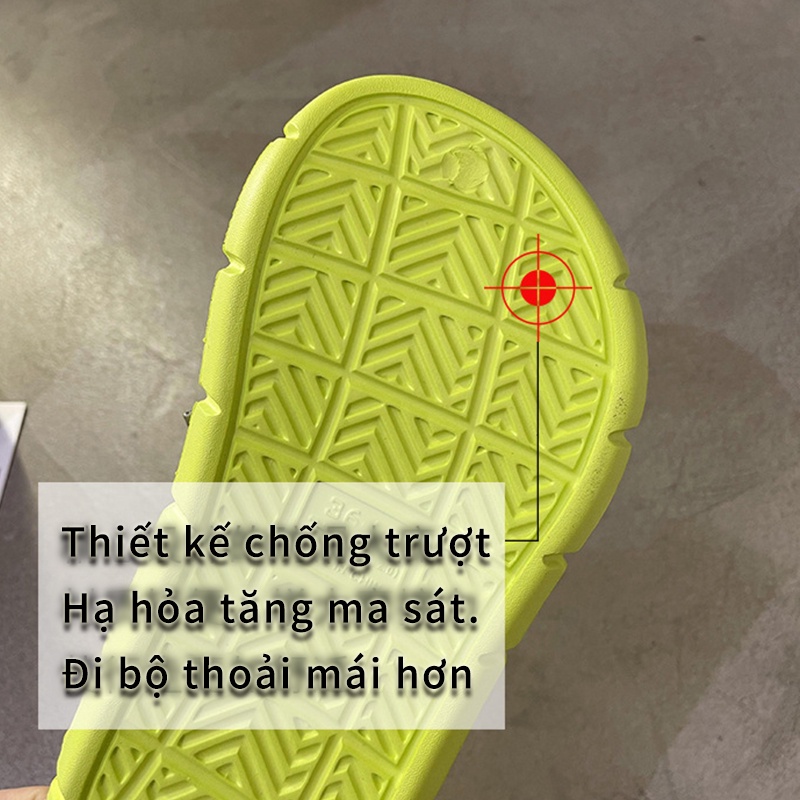 Dép sục crocs đế cao dày phiên bản đặc biệt mẫu mới nhất 2022 Giày sục sandal phong cách ulzzang Kichi