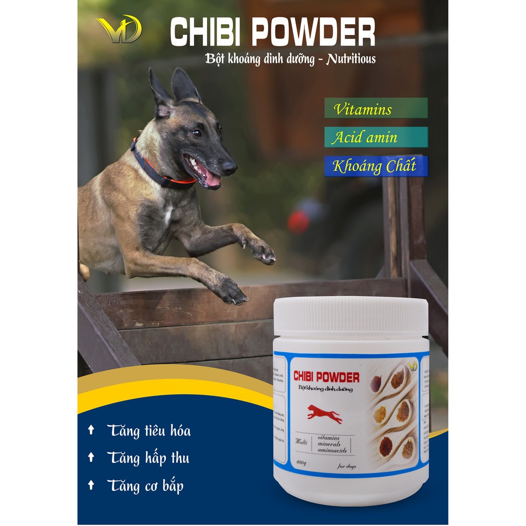 Chibi Powder- Bột khoáng dinh dưỡng dành cho chó mèo