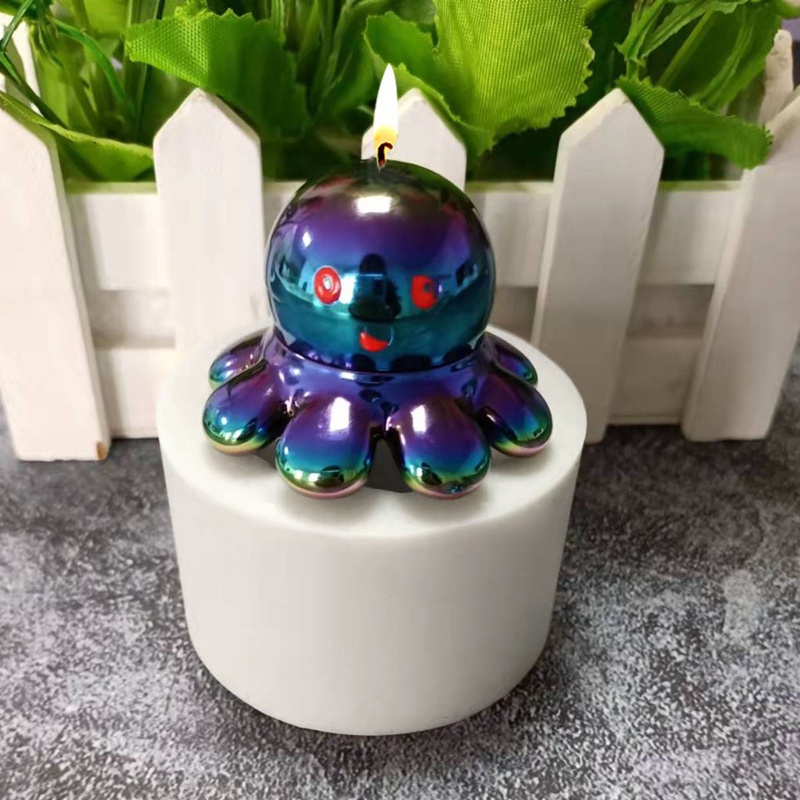 Khuôn Silicone Làm Xà Phòng Hình Bạch Tuộc