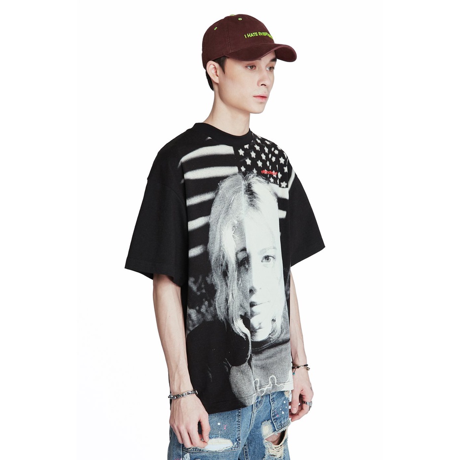 Áo thun nam ngắn tay MEN I TRUST OVERSIZE TSHIRT
