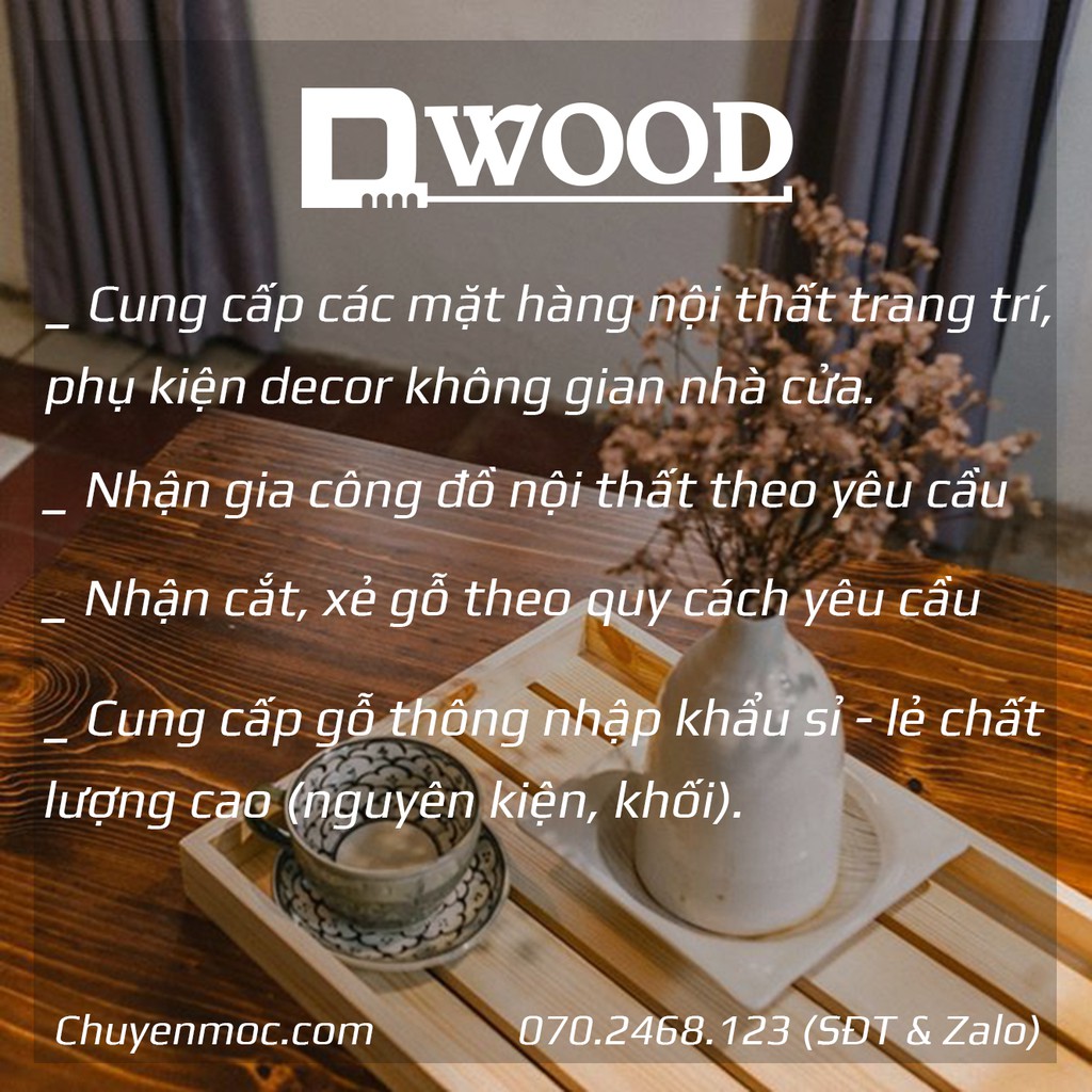 Kệ Treo Tường Dwood 3 Tầng Tiện Lợi