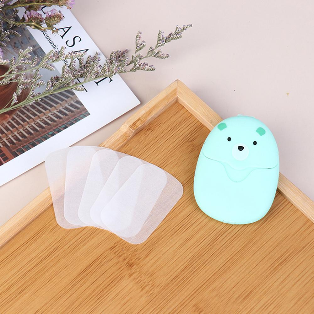 EXPEN Set 50 / 1 Hộp Giấy Xà Phòng Handmade Làm Sạch Da