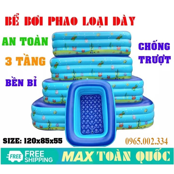 ✔️ hồ bơi phao trẻ em,Bể bơi phao trong nhà, hình chữ nhật kích thước M3-M5-M8-2M1 ĐÁY CHỐNG TRƯỢT AN TOÀN CHO BÉ YÊU