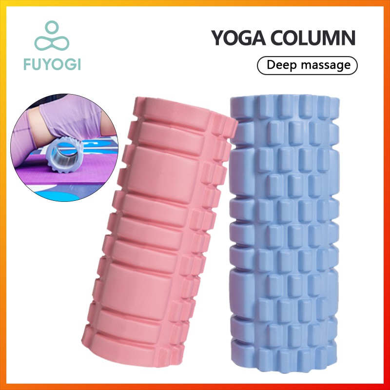 Con Lăn Tập Yoga 33cm Bằng Xốp Eva Giúp Thư Giãn Chân