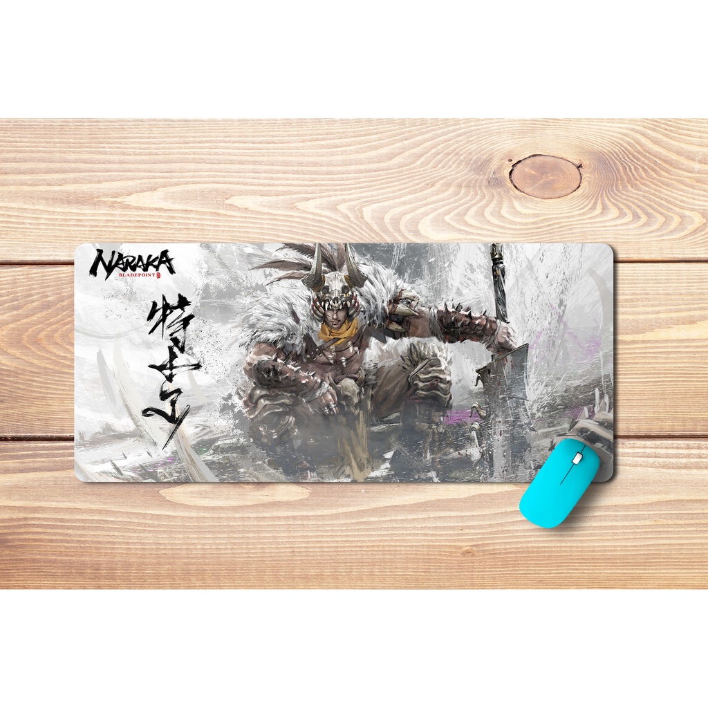 Lót chuột game Naraka BladePoinr hình in cực nét, bo viền chắc chắn