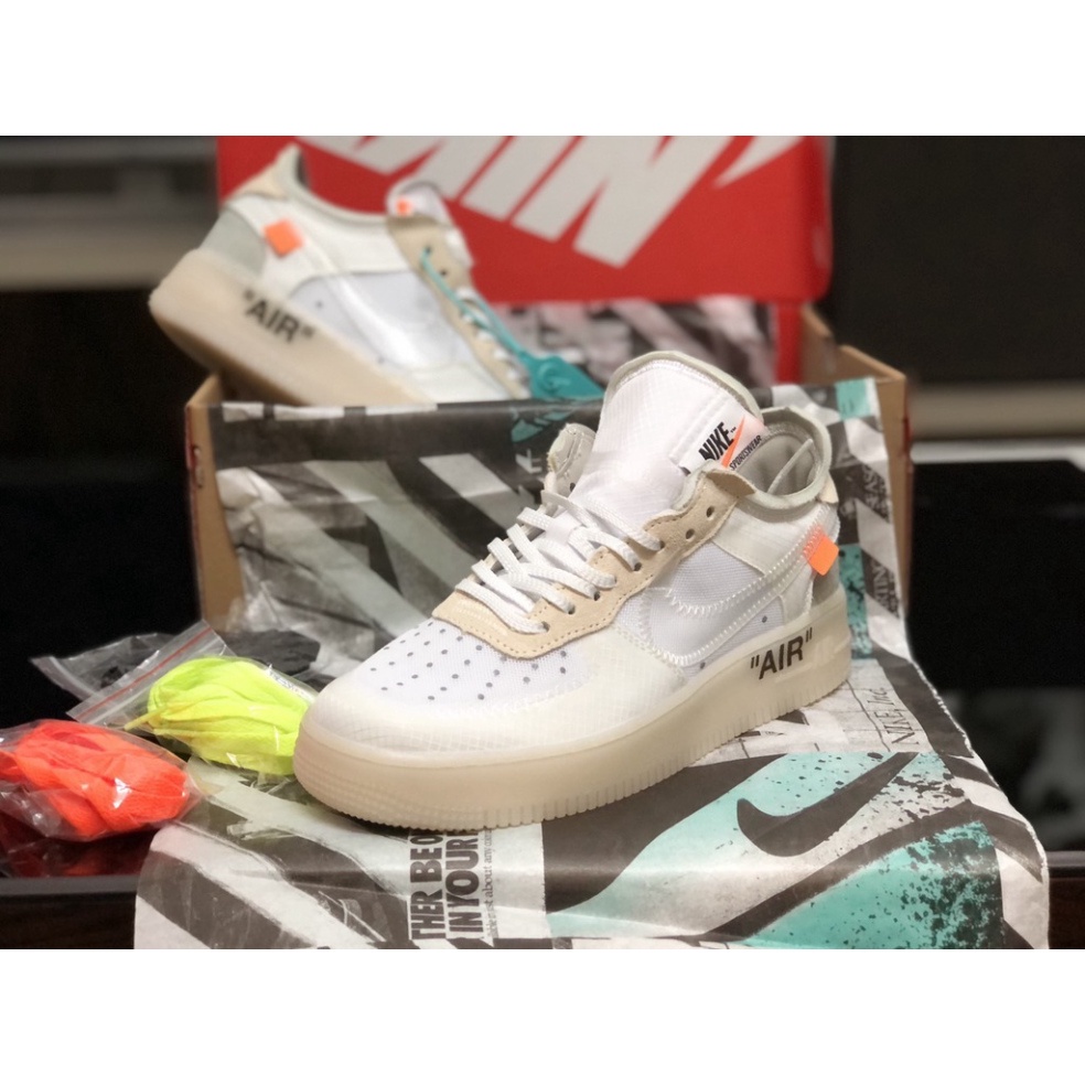 [FREE SHIP] Giày Thể Thao Af1 Off White Trắng Fullbox Nam Nữ Cao Cấp Cực Đẹp | BigBuy360 - bigbuy360.vn