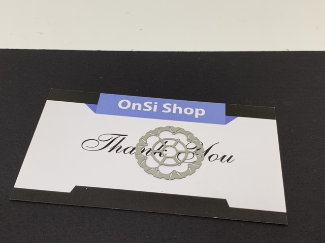 Đĩa phanh kim loại mô hình xe motor tỉ lệ 1/12