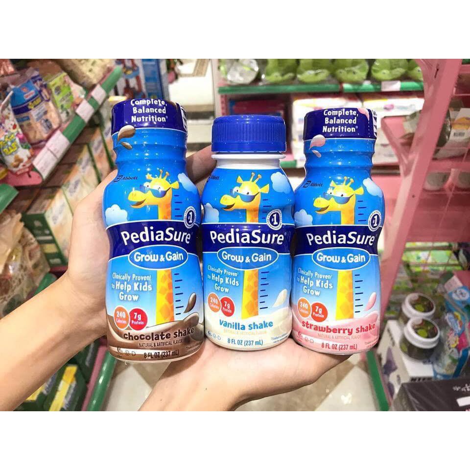 Sữa Pediasure Mỹ dạng chai 237ml