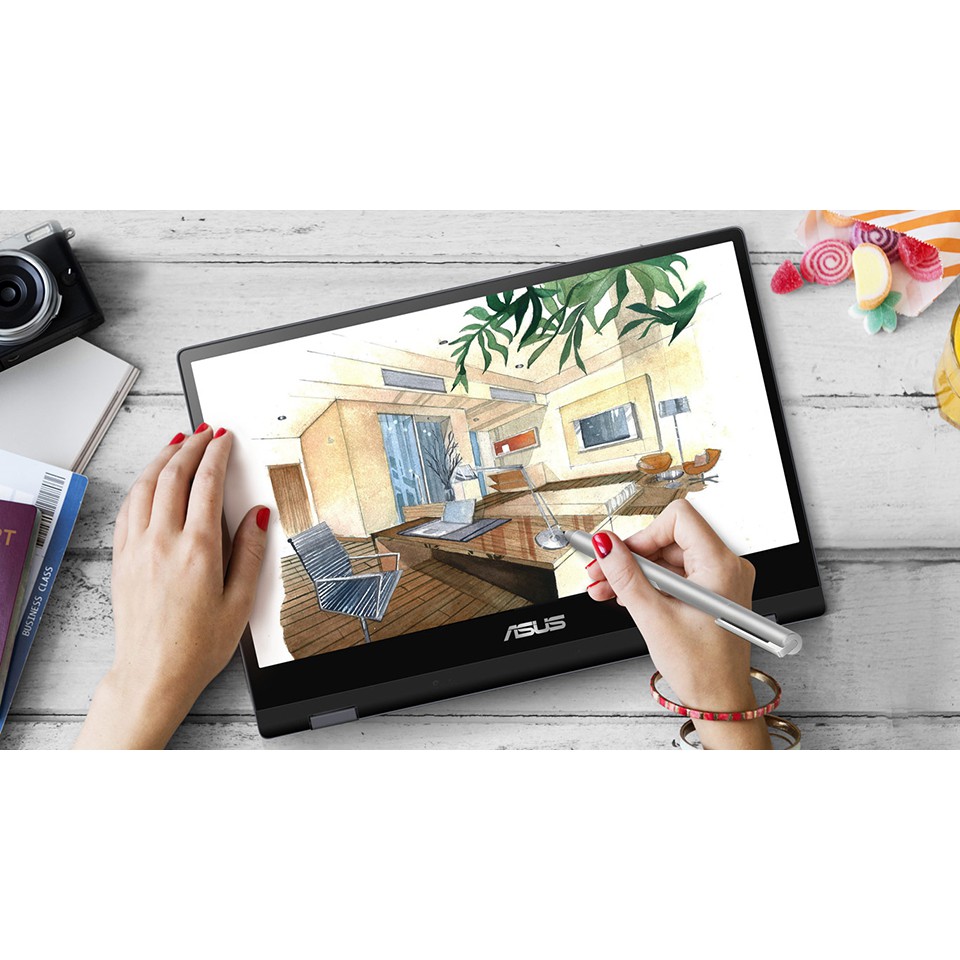 Laptop ASUS Vivobook Flip TP412F (i5-8265U) 14inch " Hàng Chính Hãng " | BigBuy360 - bigbuy360.vn