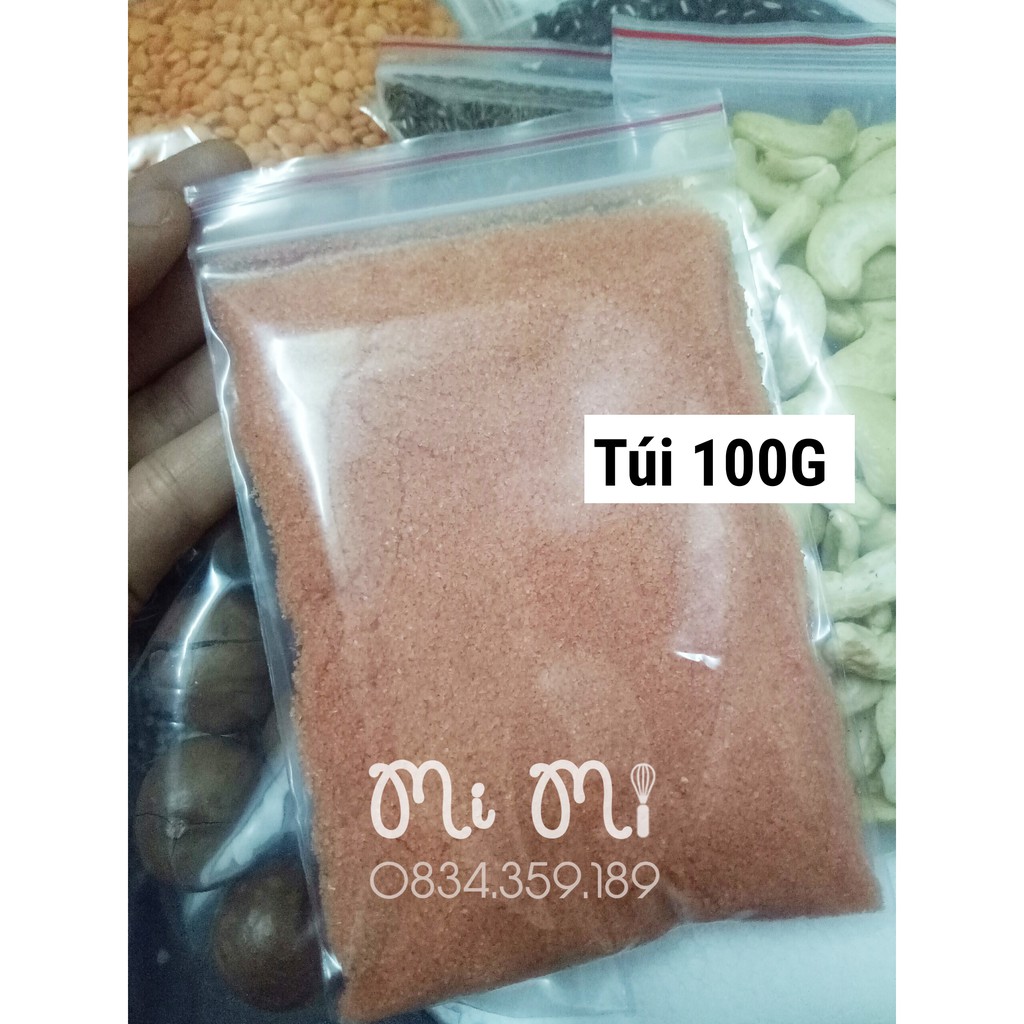 Muối hồng Himalaya hạt mịn làm sữa, nấu ăn 100g- 500g