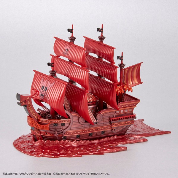 Mô hình lắp ráp ONE PIECE GRAND SHIP COLLECTION RED FORCE Commemorative color Ver. of “FILM RED&quot; 4573102640246 Bandai