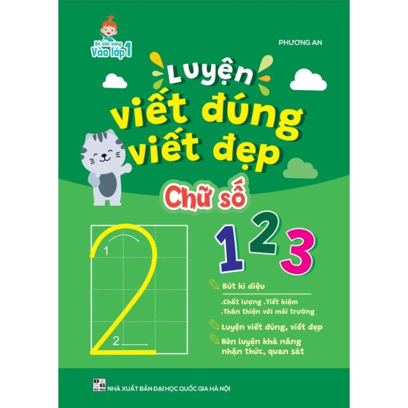 Sách - Luyện Viết Đúng Viết Đẹp - Bộ 3 Quyển Tập Tô Nét Mực Tự Xóa - Luyện Viết Chữ Đẹp Cho Bé ( Tặng 2 Bút 8 Ngòi )