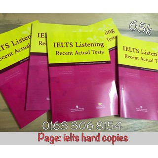 IELTS Listening Recent Actual Tests