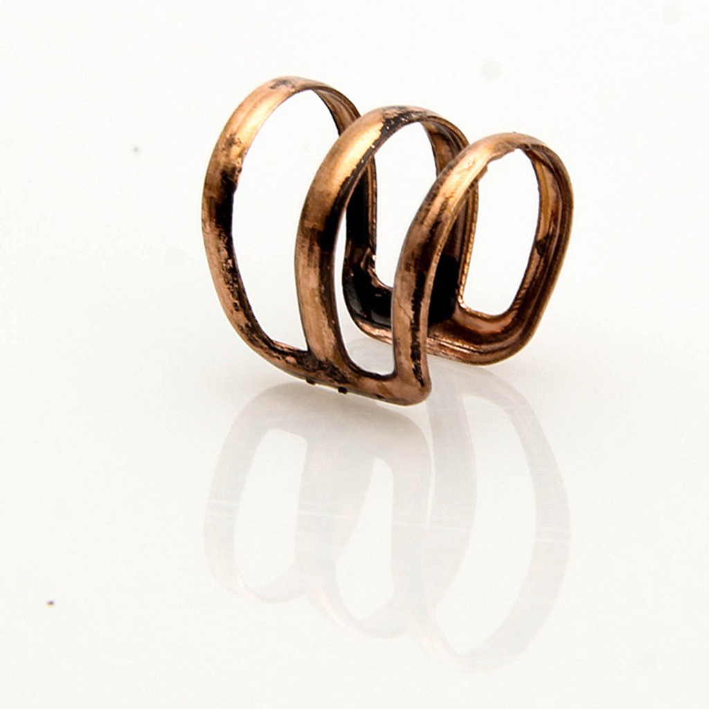 1 Khuyên Kẹp Vành Tai 3 Vòng Đơn Giản Có Thể Điều Chỉnh Kích Cỡ