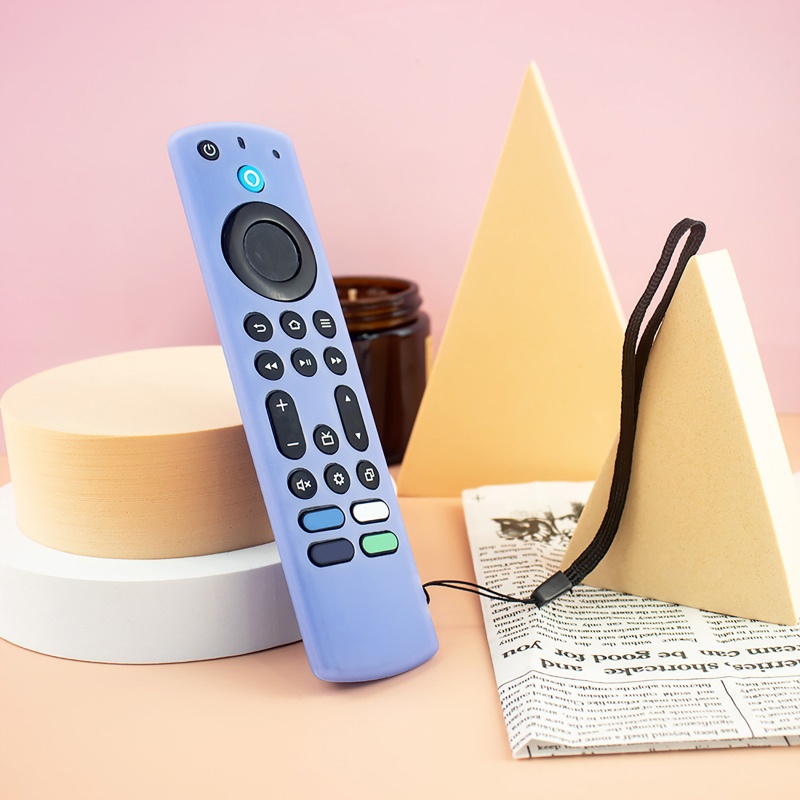 Vỏ Bọc Điều Khiển Từ Xa Bằng Giọng Nói Nhiều Màu Cho Amazon TV Alexa