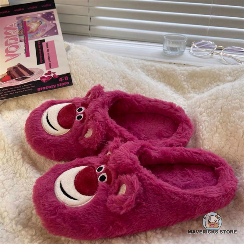 Dép bông đi trong nhà hình gấu dễ thương