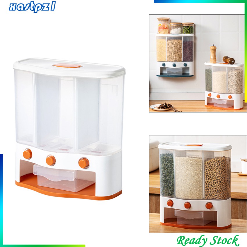 Hộp Đựng Ngũ Cốc Gắn Tường Tiện Lợi