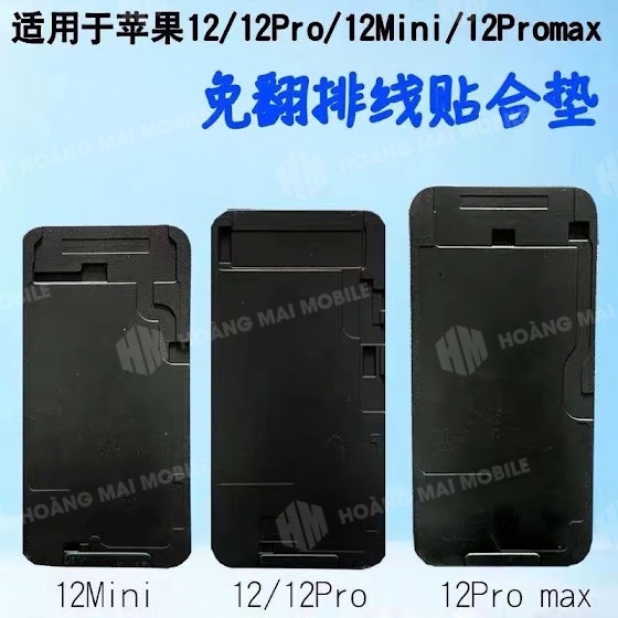 Cao su kê vệ sinh keo màn iPX đến 13 Pro Max