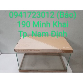 Bể cá hồ thủy sinh siêu trong JIY Anjianggong 50x27x30cm