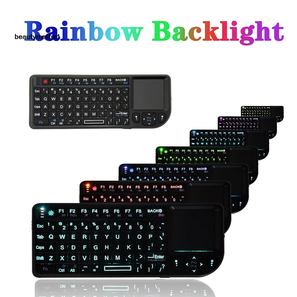 Bàn Phím Mini A8 2.4ghz Không Dây Tích Hợp Chuột Cảm Ứng Cho Tv Box