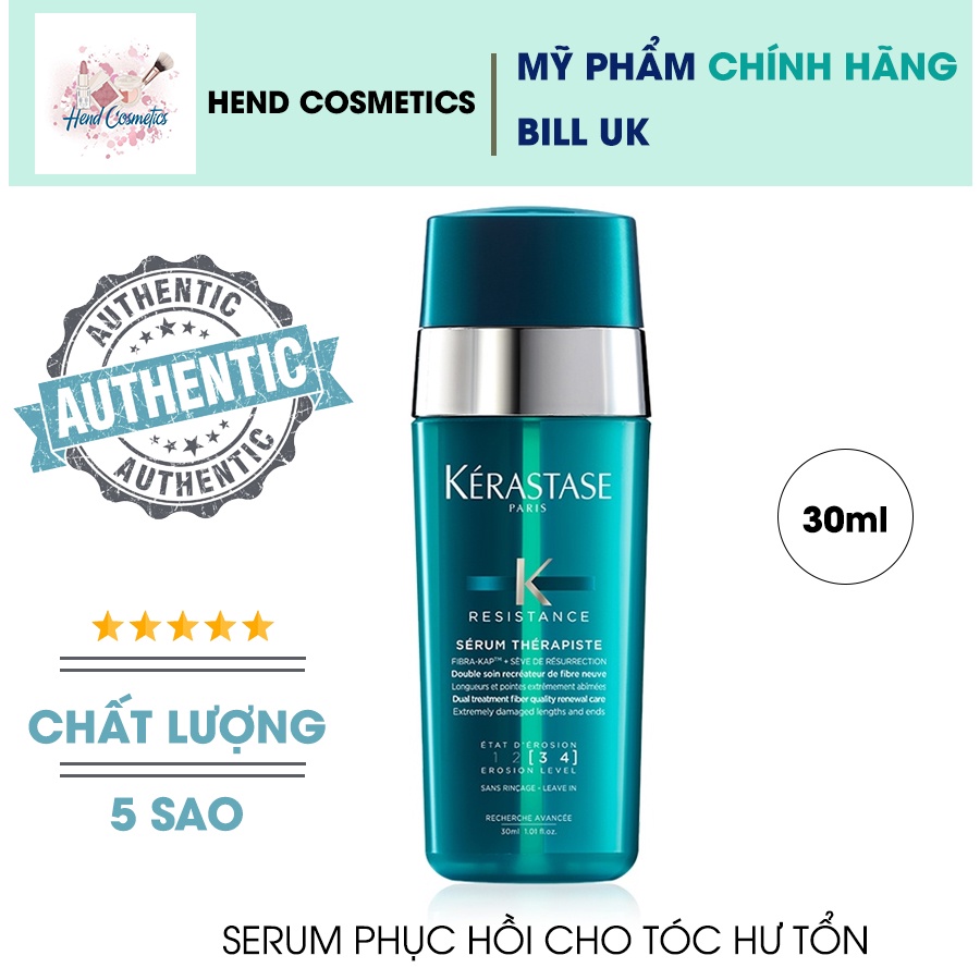 Serum Phục Hồi Cho Tóc Hư Tổn Kerastase Resistance Therapiste Serum 30ml