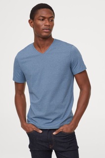[Order] Áo phông cổ tim HM basic