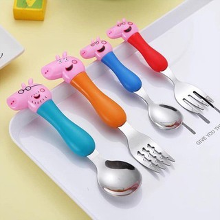 Bộ Thìa Dĩa Heo Peppa