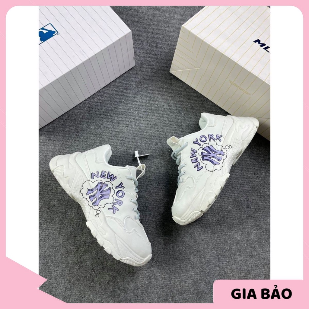 🎀 SIÊU HÓT 🎀 Giày Sneaker MLB new york hack chiều cao nam nữ cao cấp full box + bill