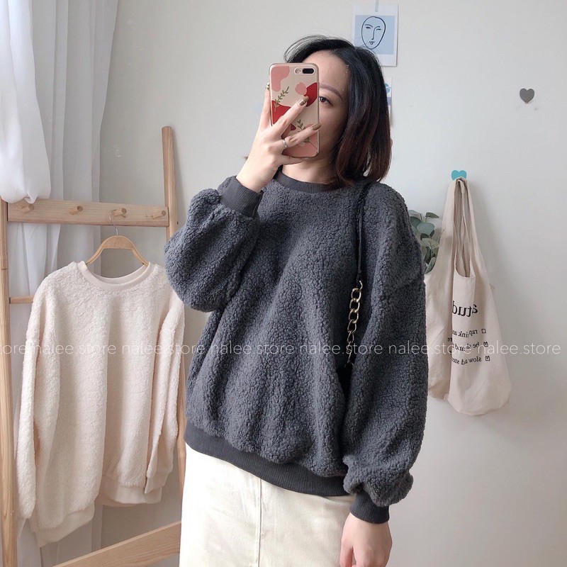 Áo lông cừu siêu ấm nhiều màu