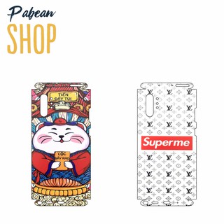 Dán PPF Lưng FULL VIỀN họa tiết thời trang cho SAMSUNG NOTE 10/NOTE 10 PLUS/ NOTE 20/NOTE 20ULTRA
