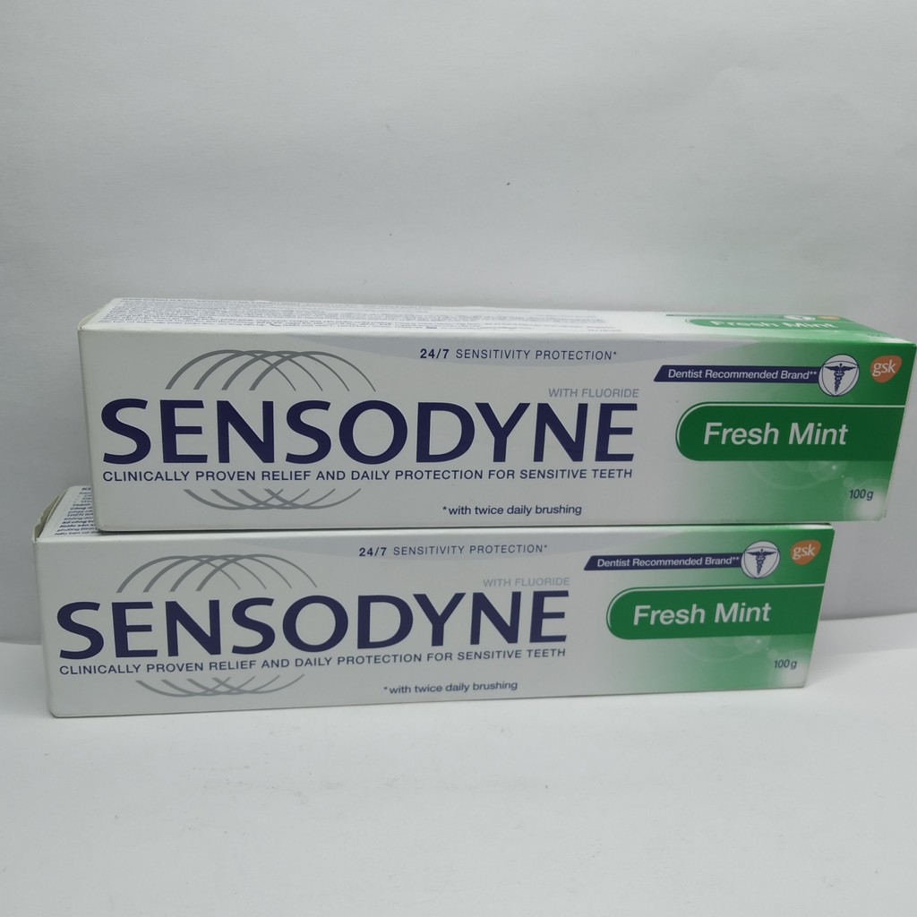 Kem đánh răng Sensodyne fresh mint 100g