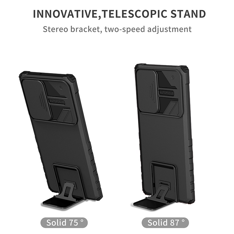 Ốp Điện Thoại Chống Sốc Có Giá Đỡ Bảo Vệ Camera Cho Samsung Galaxy S22 Ultra S21 Plus S20 FE 2022