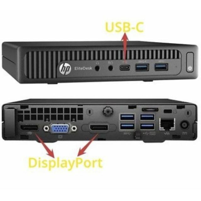 HP EliteDesk 800 G2 Desktop Mini PC ( i3-6100/i5-6500T/i7-6700, DDR4 4GB/8GB, SSD 120GB/240GB). Mới 99%